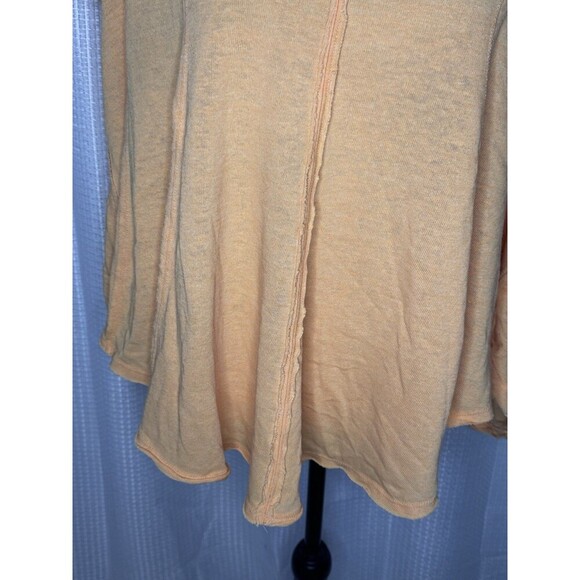 NEW Free People Women’s M Peach Sammie V-Neck Short Sleeve Tunic Top HOBO NWT - Picture 3 of 8